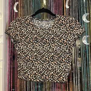 Cheetah Crop Top